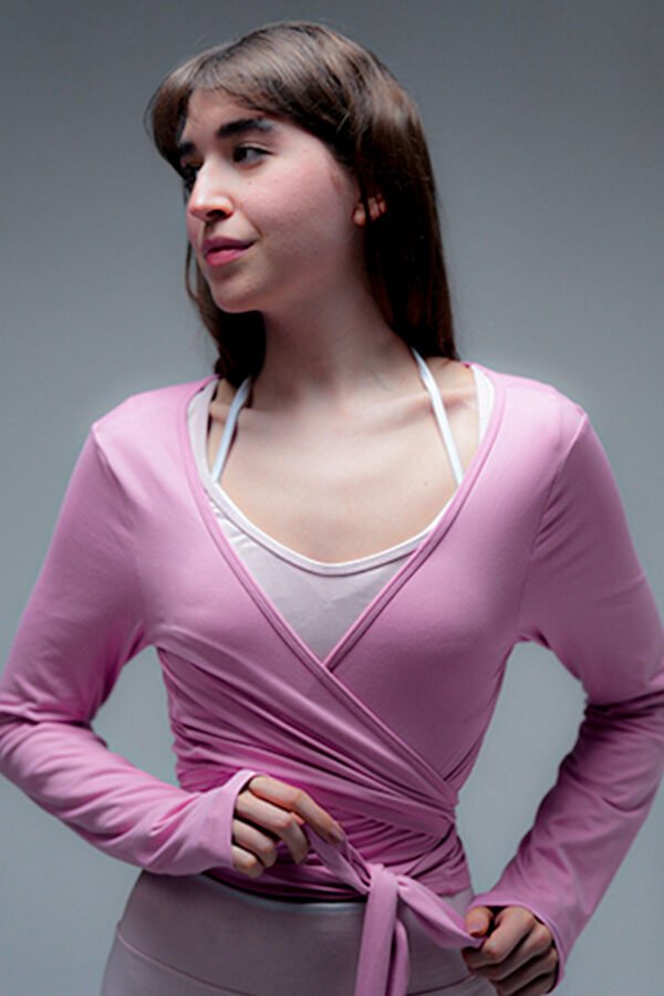 Bow-Wrap Blouse
