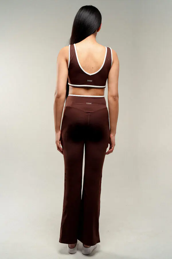 Crisscross Hourglass-Flared Leggings