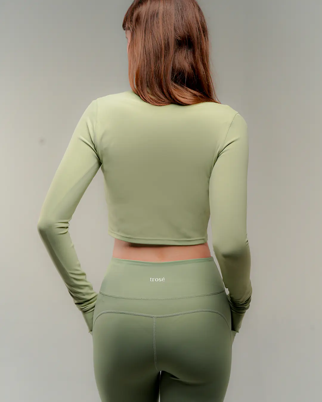 The Cropped Corsage Back View TROSE