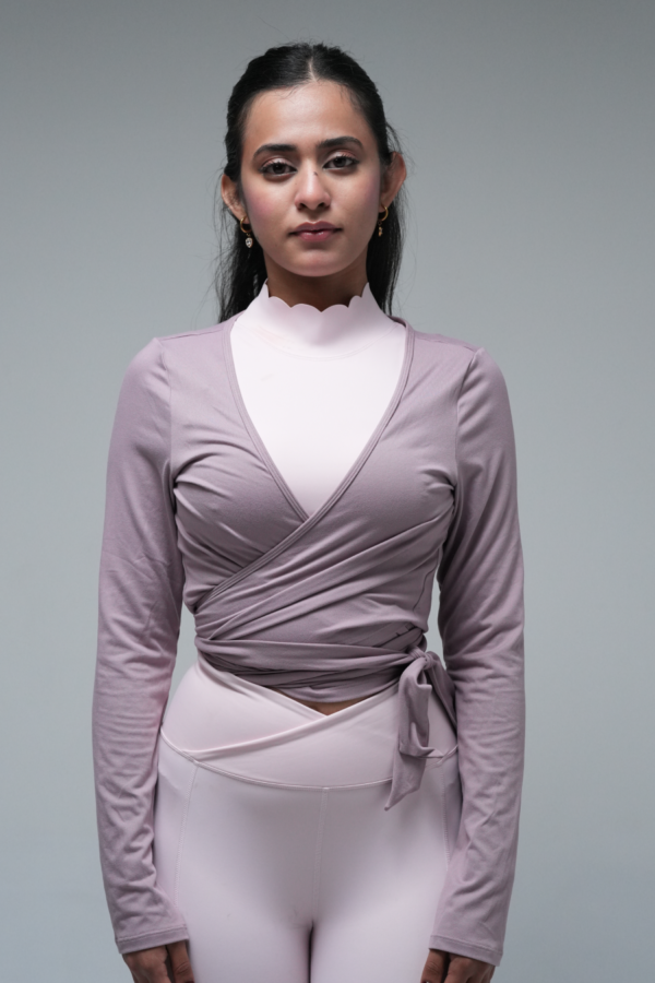 Bow-Wrap Blouse